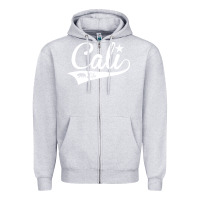 Heather Grey camo cali Zipper Hoodie - artisFamous