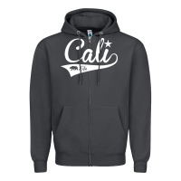 Smoke camo cali Zipper Hoodie - artisFamous