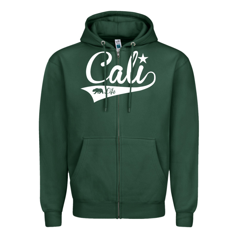 Camo Cali Zipper Hoodie by artisFamous | Teevron