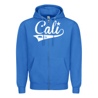 True Royal camo cali Zipper Hoodie - artisFamous