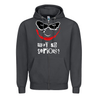 Smoke why so serious Zipper Hoodie - artisFamous