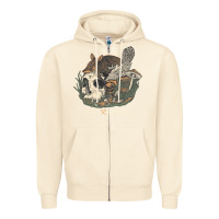 Sandshell Circa Survive Zipper Hoodie - artisFamous