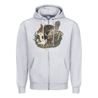 Heather Grey Circa Survive Zipper Hoodie - artisFamous