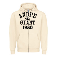 Sandshell andre the giant 1980 Zipper Hoodie - artisFamous
