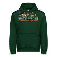 Forest Green western animals truck Urban Hoodie - Jasminsmagicworld