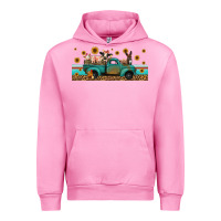 Fuchsia Pink western animals truck Urban Hoodie - Jasminsmagicworld