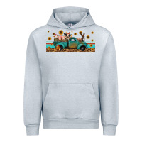 Heather Grey western animals truck Urban Hoodie - Jasminsmagicworld