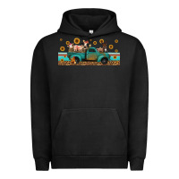 Pigment Black western animals truck Urban Hoodie - Jasminsmagicworld