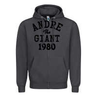 Smoke andre the giant 1980 Zipper Hoodie - artisFamous