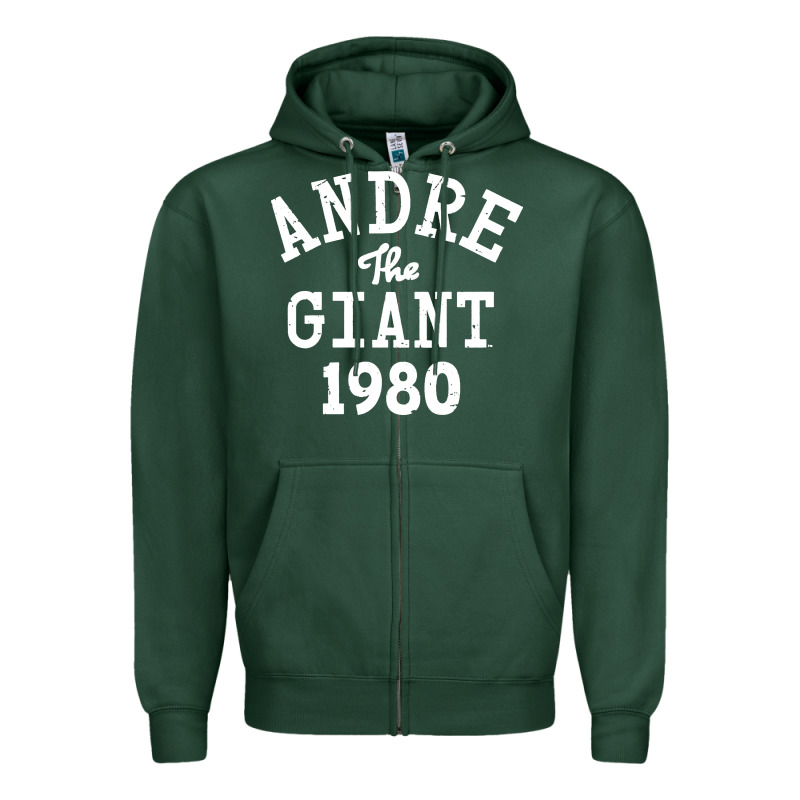 Andre The Giant 1980 Zipper Hoodie by artisFamous | Teevron
