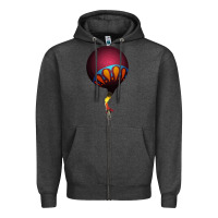 Charcoal Heather Circa Survive Zipper Hoodie - artisFamous