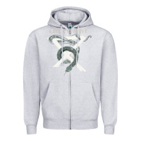 Heather Grey Circa Survive Zipper Hoodie - artisFamous
