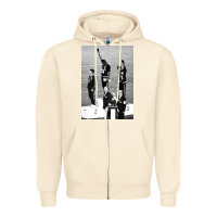 Sandshell black power black fist 1968 olympics Zipper Hoodie - artisFamous