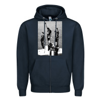 Navy black power black fist 1968 olympics Zipper Hoodie - artisFamous