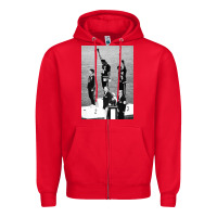 Red black power black fist 1968 olympics Zipper Hoodie - artisFamous