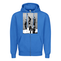 True Royal black power black fist 1968 olympics Zipper Hoodie - artisFamous