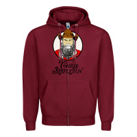 Burgundy chris stapleton Zipper Hoodie - artisFamous