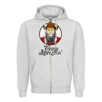 Dove Grey chris stapleton Zipper Hoodie - artisFamous