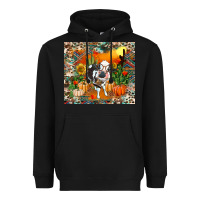Black Fall baby cow Heavyweight Hoodie - RanaPortraitStore