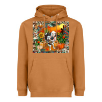 Meerkat Fall baby cow Heavyweight Hoodie - RanaPortraitStore