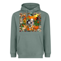 Sage Fall baby cow Heavyweight Hoodie - RanaPortraitStore