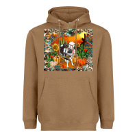 Toasted Coconut Fall baby cow Heavyweight Hoodie - RanaPortraitStore