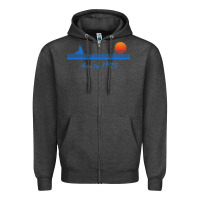 Charcoal Heather amity island 1975 Zipper Hoodie - artisFamous