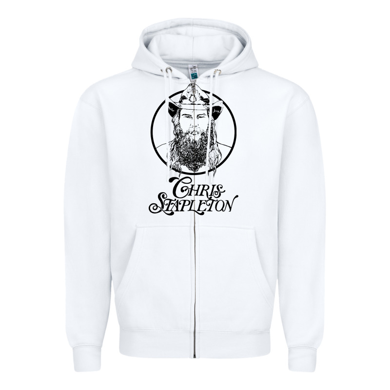 Chris Stapleton Zipper Hoodie by artisFamous | Teevron