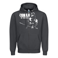Smoke conan the barbarian vintage Zipper Hoodie - artisFamous