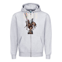 Heather Grey Circa Survive Zipper Hoodie - artisFamous