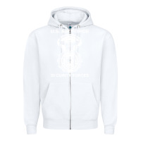 White air force security forces Zipper Hoodie - artisFamous