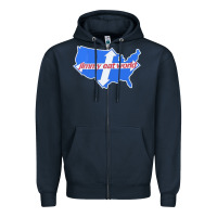 Navy Jimmy Eat World Zipper Hoodie - artisFamous
