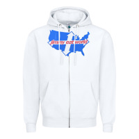 White Jimmy Eat World Zipper Hoodie - artisFamous