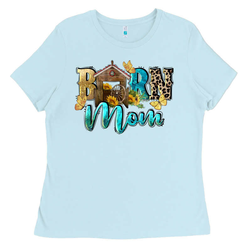 Barn Mom Mother's Day Ladies Tee by FaDigitalArtStudio | Teevron