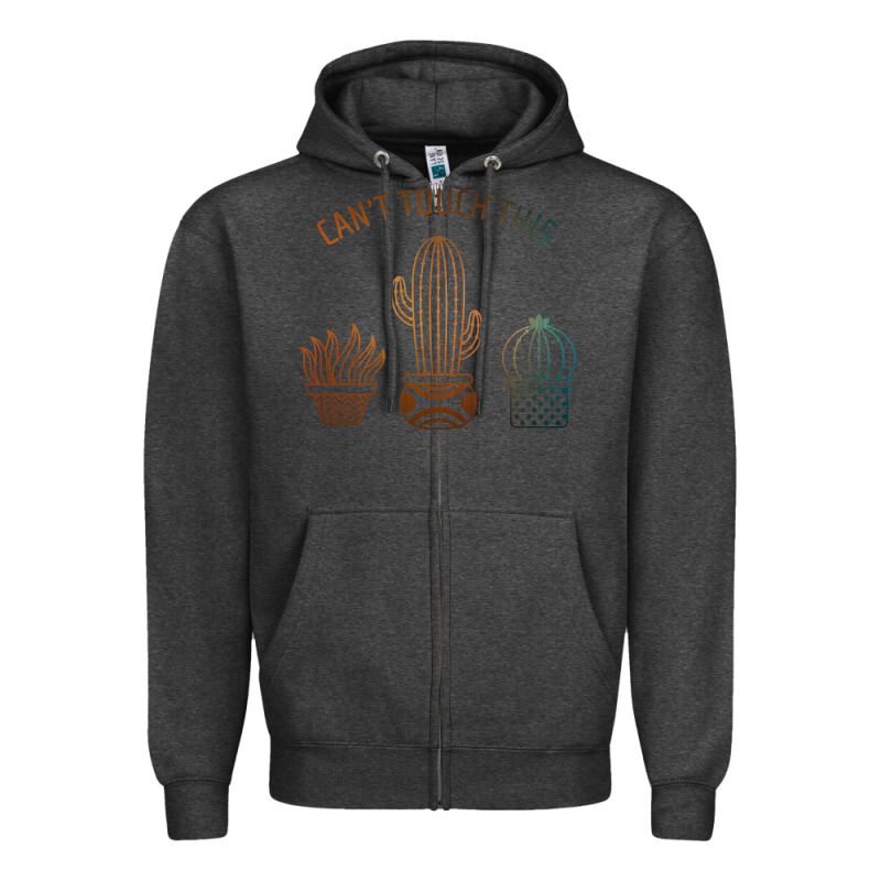 Cool Cactus Zipper Hoodie by artisFamous | Teevron