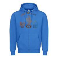 True Royal cool cactus Zipper Hoodie - artisFamous