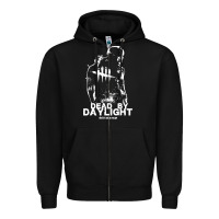 Black dead by daylight Zipper Hoodie - artisFamous