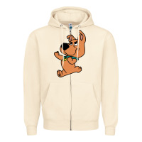 Sandshell scrappy doo fists Zipper Hoodie - artisFamous