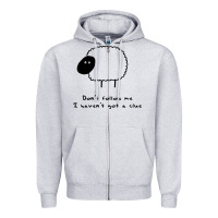 Heather Grey herd what herd Zipper Hoodie - artisFamous