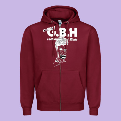 Gbh 03 Zipper Hoodie Designed By Artisfamous