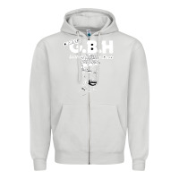 Dove Grey gbh 03 Zipper Hoodie - artisFamous