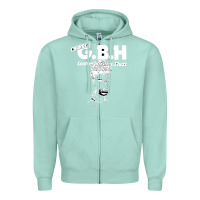 Seafoam gbh 03 Zipper Hoodie - artisFamous