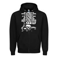 Black fast and furious Zipper Hoodie - artisFamous