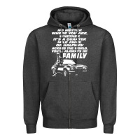 Charcoal Heather fast and furious Zipper Hoodie - artisFamous