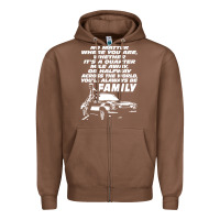 Chestnut fast and furious Zipper Hoodie - artisFamous