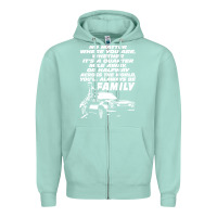 Seafoam fast and furious Zipper Hoodie - artisFamous