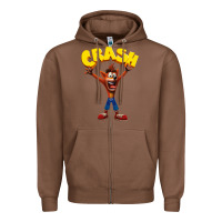Chestnut crash bandicoot Zipper Hoodie - artisFamous