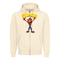 Sandshell crash bandicoot Zipper Hoodie - artisFamous