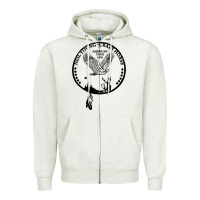 Oatmeal Heather american tour 1976 Zipper Hoodie - artisFamous
