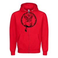 Red american tour 1976 Zipper Hoodie - artisFamous